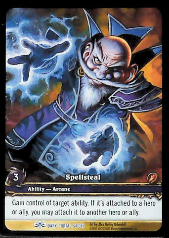 World of Warcraft TCG | Spellsteal (Extended Art) - Through the Dark Portal 54/319 | The Nerd Merchant