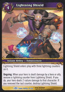World of Warcraft TCG | Lightning Shield - Through the Dark Portal 97/319 | The Nerd Merchant