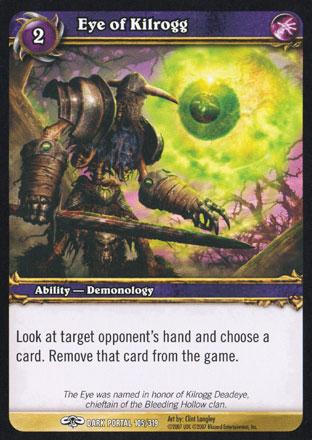 World of Warcraft TCG | Eye of Kilrogg - Through the Dark Portal 105/319 | The Nerd Merchant