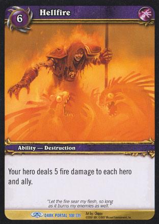 World of Warcraft TCG | Hellfire - Through the Dark Portal 108/319 | The Nerd Merchant