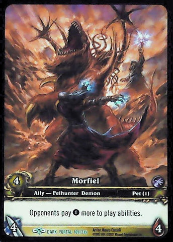 World of Warcraft TCG | Morfiel (Extended Art) - Through the Dark Portal 109/319 | The Nerd Merchant