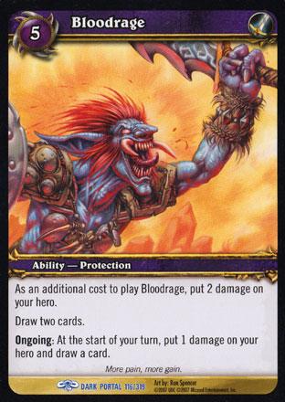 World of Warcraft TCG | Bloodrage - Through the Dark Portal 116/319 | The Nerd Merchant