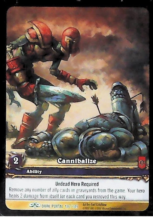 World of Warcraft TCG | Cannibalize (Extended Art) - Through the Dark Portal 136/319 | The Nerd Merchant