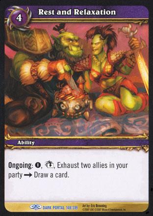 World of Warcraft TCG | Rest and Relaxation - Through the Dark Portal 148/319 | The Nerd Merchant