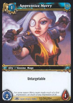 World of Warcraft TCG | Apprentice Merry (Foil) - Through the Dark Portal 153/319 | The Nerd Merchant