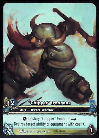 World of Warcraft TCG | "Chipper" Ironbane (Extended Art) - Through the Dark Portal 160/319 | The Nerd Merchant