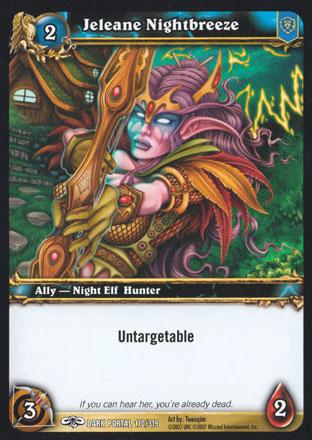 World of Warcraft TCG | Jeleane Nightbreeze - Through the Dark Portal 170/319 | The Nerd Merchant