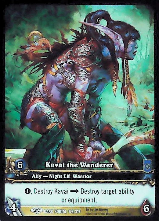 World of Warcraft TCG | Kavai the Wanderer (Extended Art) - Through the Dark Portal 173/319 | The Nerd Merchant