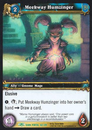 World of Warcraft TCG | Meekway Humzinger - Through the Dark Portal 182/319 | The Nerd Merchant