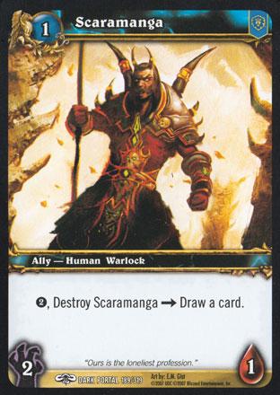 World of Warcraft TCG | Scaramanga - Through the Dark Portal 189/319 | The Nerd Merchant