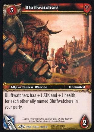 World of Warcraft TCG | Bluffwatchers - Through the Dark Portal 200/319 | The Nerd Merchant