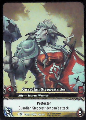 World of Warcraft TCG | Guardian Steppestrider (Extended Art) - Through the Dark Portal 213/319 | The Nerd Merchant