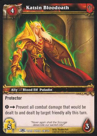 World of Warcraft TCG | Katsin Bloodoath - Through the Dark Portal 218/319 | The Nerd Merchant