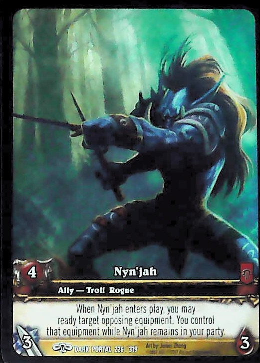 World of Warcraft TCG | Nyn'jah (Extended Art) - Through the Dark Portal 226/319 | The Nerd Merchant