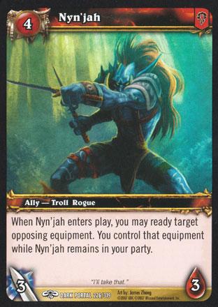 World of Warcraft TCG | Nyn'jah - Through the Dark Portal 226/319 | The Nerd Merchant