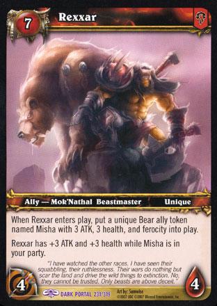 World of Warcraft TCG | Rexxar - Through the Dark Portal 231/319 | The Nerd Merchant