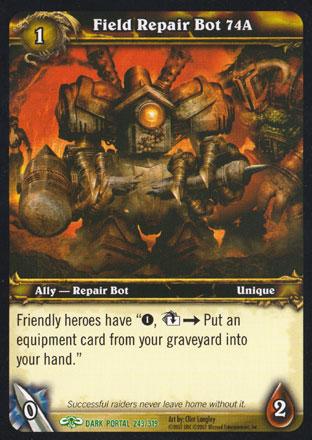 World of Warcraft TCG | Field Repair Bot 74A - Through the Dark Portal 243/319 | The Nerd Merchant