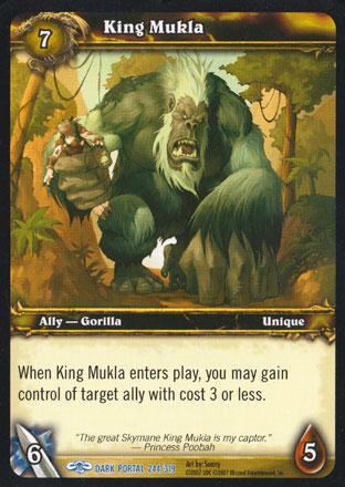 World of Warcraft TCG | King Mukla - Through the Dark Portal 244/319 | The Nerd Merchant