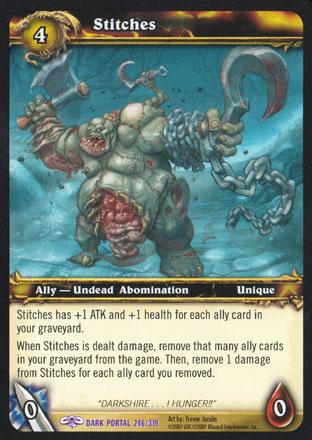 World of Warcraft TCG | Stitches - Through the Dark Portal 246/319 | The Nerd Merchant