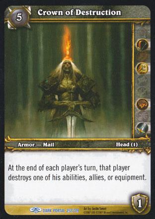World of Warcraft TCG | Crown of Destruction - Through the Dark Portal 252/319 | The Nerd Merchant