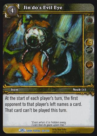 World of Warcraft TCG | Jin'do's Evil Eye - Through the Dark Portal 264/319 | The Nerd Merchant