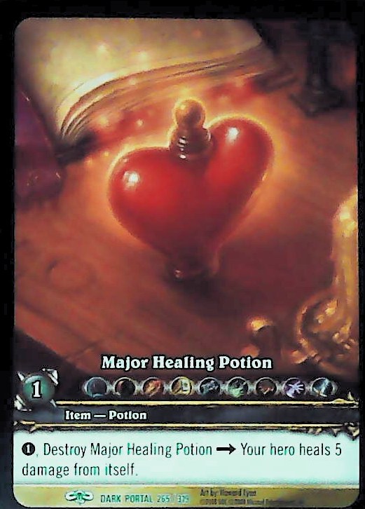 World of Warcraft TCG | Major Healing Potion (Extended Art) - Through the Dark Portal 265/319 | The Nerd Merchant