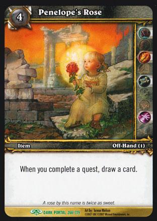 World of Warcraft TCG | Penelope's Rose - Through the Dark Portal 266/319 | The Nerd Merchant