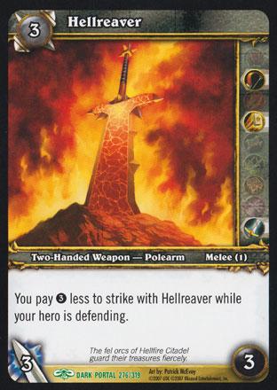 World of Warcraft TCG | Hellreaver - Through the Dark Portal 276/319 | The Nerd Merchant