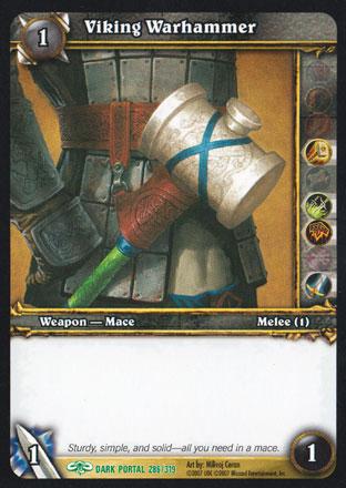 World of Warcraft TCG | Viking Warhammer - Through the Dark Portal 286/319 | The Nerd Merchant