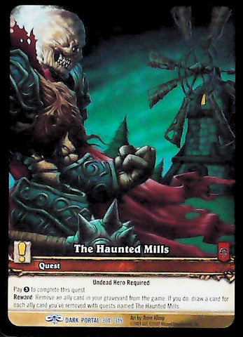 World of Warcraft TCG | The Haunted Mills (Extended Art) - Through the Dark Portal 301/319 | The Nerd Merchant