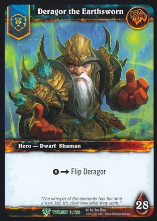 World of Warcraft TCG | Deragor the Earthsworn - Twilight of the Dragons 3/220 | The Nerd Merchant