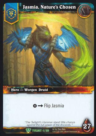 World of Warcraft TCG | Jasmia, Nature's Chosen - Twilight of the Dragons 4/220 | The Nerd Merchant