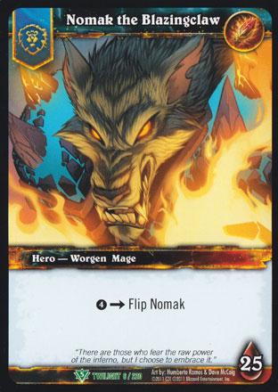 World of Warcraft TCG | Nomak the Blazingclaw - Twilight of the Dragons 6/220 | The Nerd Merchant