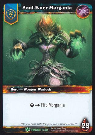 World of Warcraft TCG | Soul-Eater Morgania - Twilight of the Dragons 7/220 | The Nerd Merchant