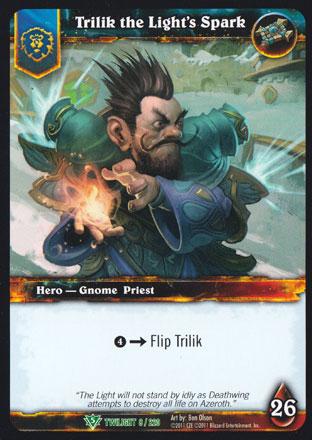 World of Warcraft TCG | Trilik the Light's Spark - Twilight of the Dragons 8/220 | The Nerd Merchant