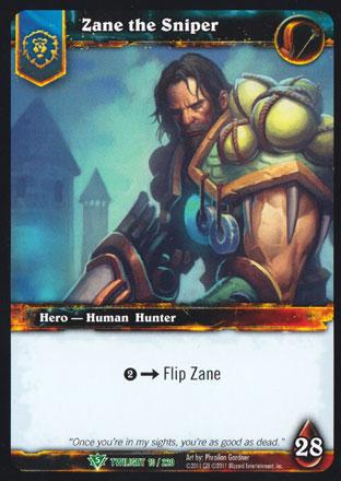 World of Warcraft TCG | Zane the Sniper - Twilight of the Dragons 10/220 | The Nerd Merchant