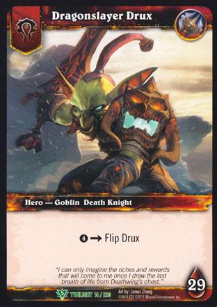 World of Warcraft TCG | Dragonslayer Drux - Twilight of the Dragons 14/220 | The Nerd Merchant