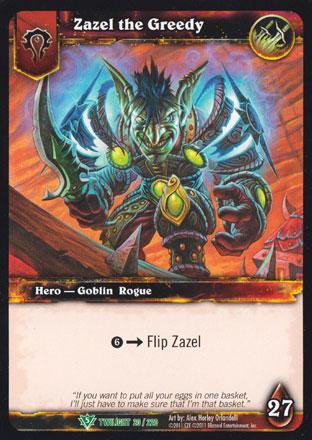 World of Warcraft TCG | Zazel the Greedy - Twilight of the Dragons 20/220 | The Nerd Merchant