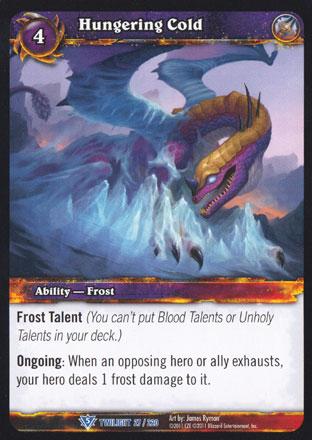 World of Warcraft TCG | Hungering Cold - Twilight of the Dragons 27/220 | The Nerd Merchant