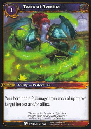 World of Warcraft TCG | Tears of Aessina - Twilight of the Dragons 34/220 | The Nerd Merchant