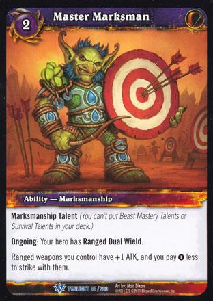 World of Warcraft TCG | Master Marksman - Twilight of the Dragons 44/220 | The Nerd Merchant