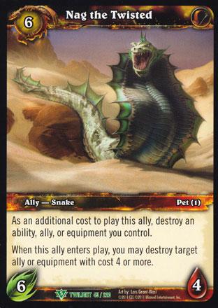 World of Warcraft TCG | Nag the Twisted - Twilight of the Dragons 45/220 | The Nerd Merchant