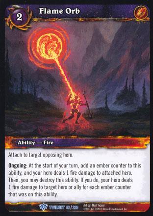 World of Warcraft TCG | Flame Orb - Twilight of the Dragons 49/220 | The Nerd Merchant