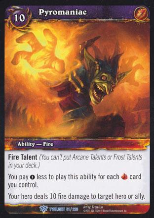 World of Warcraft TCG | Pyromaniac - Twilight of the Dragons 51/220 | The Nerd Merchant