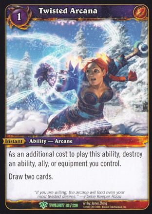 World of Warcraft TCG | Twisted Arcana - Twilight of the Dragons 53/220 | The Nerd Merchant