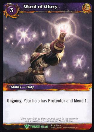 World of Warcraft TCG | Word of Glory - Twilight of the Dragons 61/220 | The Nerd Merchant