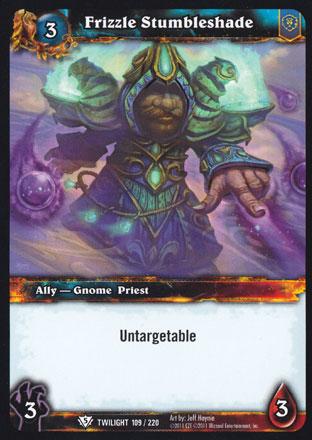 World of Warcraft TCG | Frizzle Stumbleshade - Twilight of the Dragons 109/220 | The Nerd Merchant