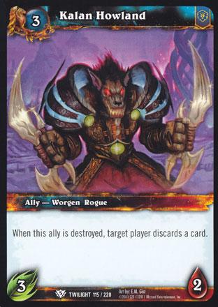 World of Warcraft TCG | Kalan Howland - Twilight of the Dragons 115/220 | The Nerd Merchant