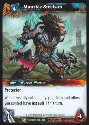 World of Warcraft TCG | Maurice Steelson - Twilight of the Dragons 120/220 | The Nerd Merchant