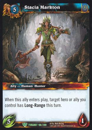 World of Warcraft TCG | Stacia Markton - Twilight of the Dragons 123/220 | The Nerd Merchant